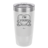 Candy Heart I'm Yours - Laser Engraved Stainless Steel Drinkware - 1755 -