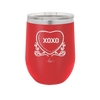 Candy Heart XOXO - Laser Engraved Stainless Steel Drinkware - 1757 -