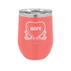 Candy Heart Nope - Laser Engraved Stainless Steel Drinkware - 1758 -