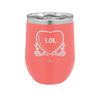 Candy Heart LOL - Laser Engraved Stainless Steel Drinkware - 1759 -