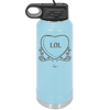 Candy Heart LOL - Laser Engraved Stainless Steel Drinkware - 1759 -
