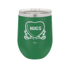 Candy Heart Hugs - Laser Engraved Stainless Steel Drinkware - 1760 -
