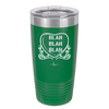 Candy Heart Blah Blah Blah - Laser Engraved Stainless Steel Drinkware - 1762 -