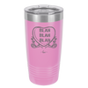 Candy Heart Blah Blah Blah - Laser Engraved Stainless Steel Drinkware - 1762 -