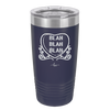 Candy Heart Blah Blah Blah - Laser Engraved Stainless Steel Drinkware - 1762 -