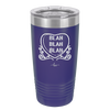 Candy Heart Blah Blah Blah - Laser Engraved Stainless Steel Drinkware - 1762 -