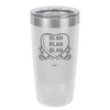 Candy Heart Blah Blah Blah - Laser Engraved Stainless Steel Drinkware - 1762 -
