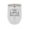 Candy Heart Soul Mate - Laser Engraved Stainless Steel Drinkware - 1763 -