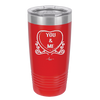 Candy Heart You & Me - Laser Engraved Stainless Steel Drinkware - 1767 -