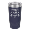 Candy Heart You Rock - Laser Engraved Stainless Steel Drinkware - 1771 -