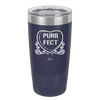 Candy Heart Purr fect - Laser Engraved Stainless Steel Drinkware - 1774 -