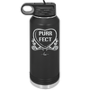 Candy Heart Purr fect - Laser Engraved Stainless Steel Drinkware - 1774 -