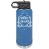 Candy Heart Sweet Heart - Laser Engraved Stainless Steel Drinkware - 1777 -