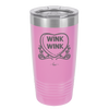 Candy Heart Wink Wink - Laser Engraved Stainless Steel Drinkware - 1778 -