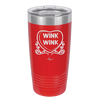 Candy Heart Wink Wink - Laser Engraved Stainless Steel Drinkware - 1778 -