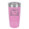 Candy Heart Crazy 4 U - Laser Engraved Stainless Steel Drinkware - 1779 -