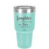 Laughter is the Best Medicine. Or Beer. Maybe it's Beer - Laser Engraved Stainless Steel Drinkware - 1781 -