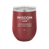 Wisdom of the Day 438 - Buy Good Vodka - Laser Engraved Stainless Steel Drinkware - 1786 -