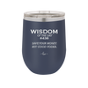 Wisdom of the Day 438 - Buy Good Vodka - Laser Engraved Stainless Steel Drinkware - 1786 -