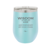 Wisdom of the Day 438 - Buy Good Vodka - Laser Engraved Stainless Steel Drinkware - 1786 -