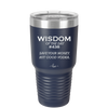 Wisdom of the Day 438 - Buy Good Vodka - Laser Engraved Stainless Steel Drinkware - 1786 -