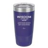 Wisdom of the Day 439 - Buy Good Wine - Laser Engraved Stainless Steel Drinkware - 1787 -