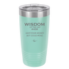 Wisdom of the Day 439 - Buy Good Wine - Laser Engraved Stainless Steel Drinkware - 1787 -