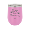 Shake Your Shamrock - Laser Engraved Stainless Steel Drinkware - 1793 -