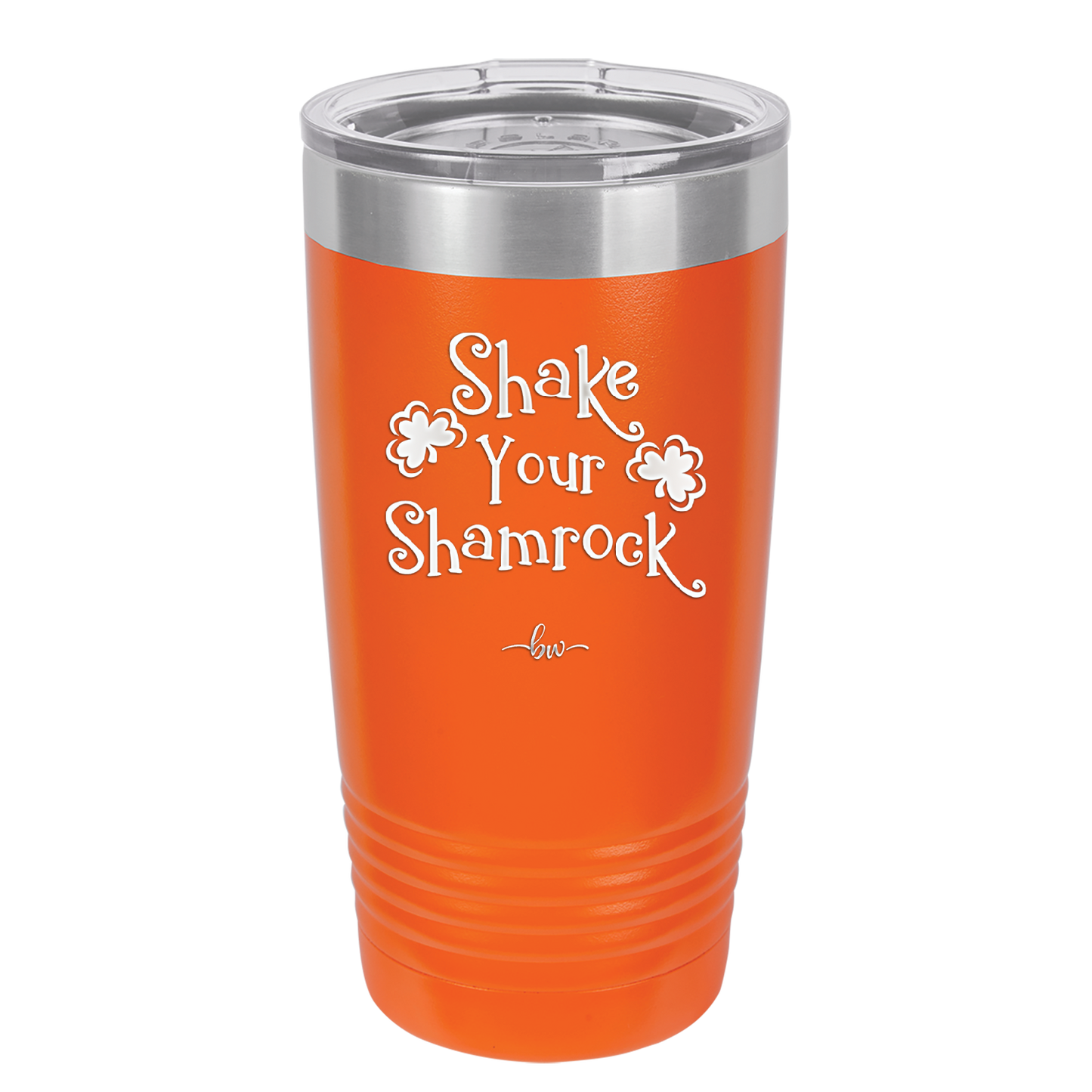 Shake Your Shamrock - Laser Engraved Stainless Steel Drinkware - 1793 -