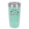 Shake Your Shamrock - Laser Engraved Stainless Steel Drinkware - 1793 -