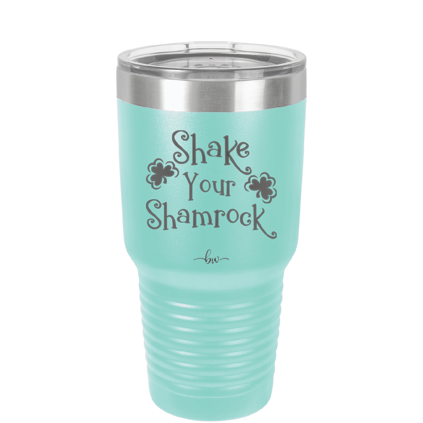 Shake Your Shamrock - Laser Engraved Stainless Steel Drinkware - 1793 -
