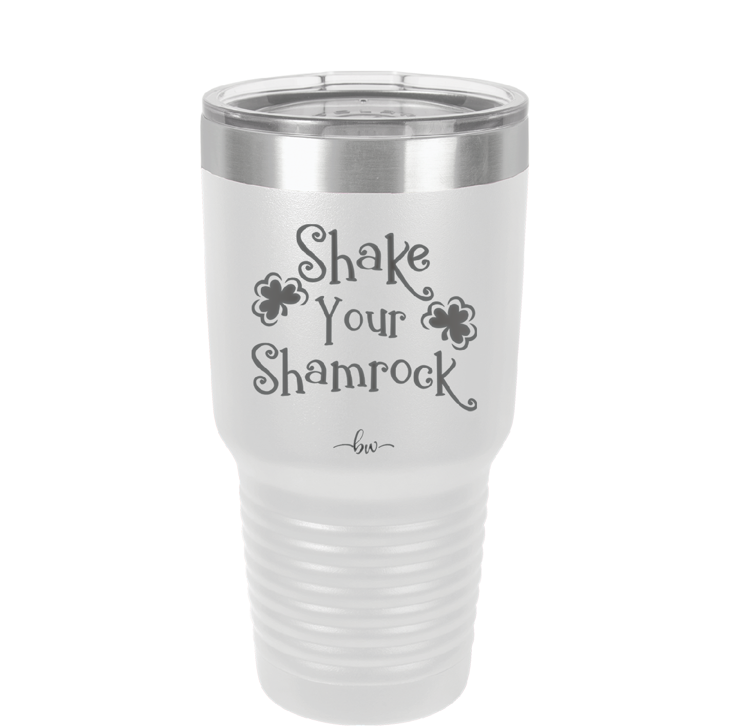 Shake Your Shamrock - Laser Engraved Stainless Steel Drinkware - 1793 -