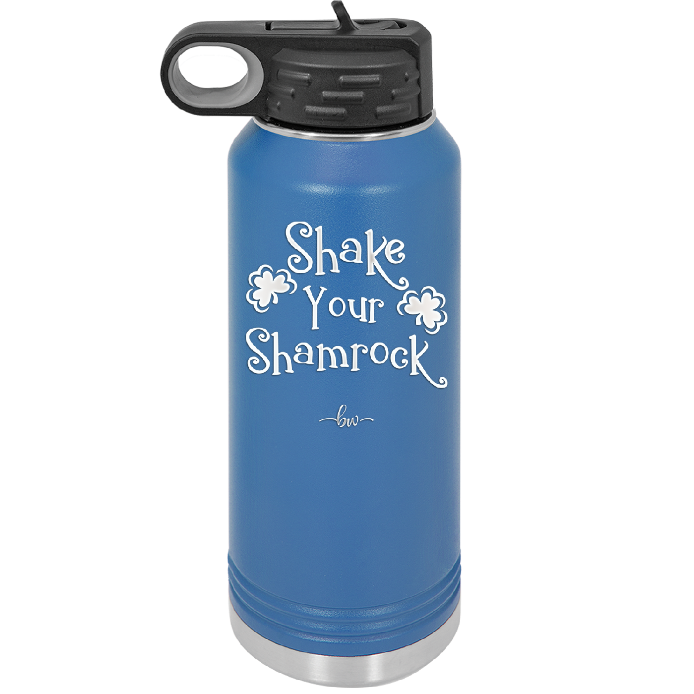Shake Your Shamrock - Laser Engraved Stainless Steel Drinkware - 1793 -