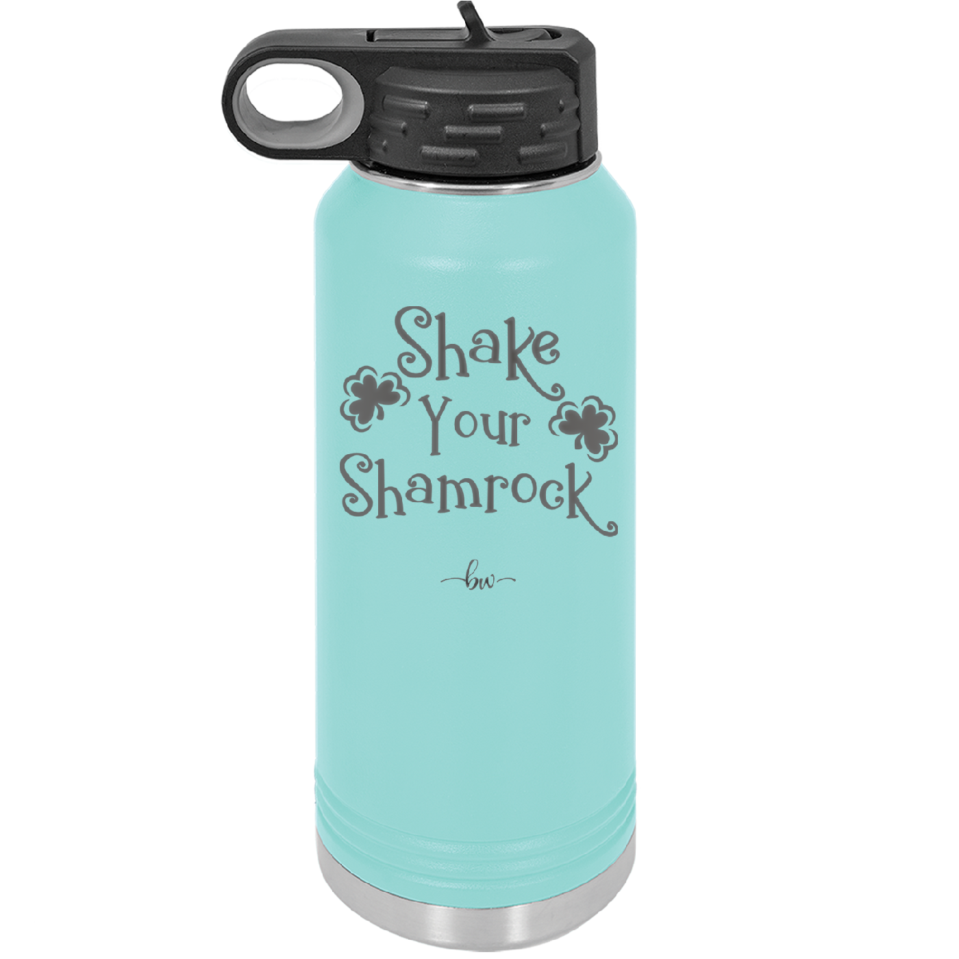 Shake Your Shamrock - Laser Engraved Stainless Steel Drinkware - 1793 -