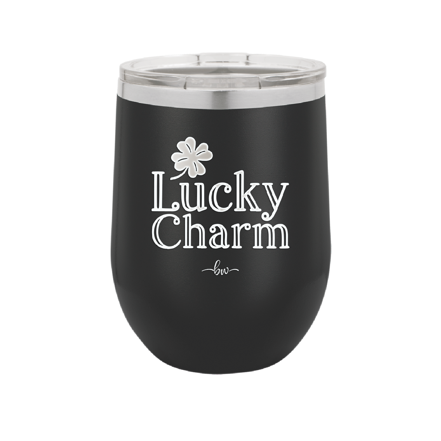 Lucky Charm - Laser Engraved Stainless Steel Drinkware - 1794 -