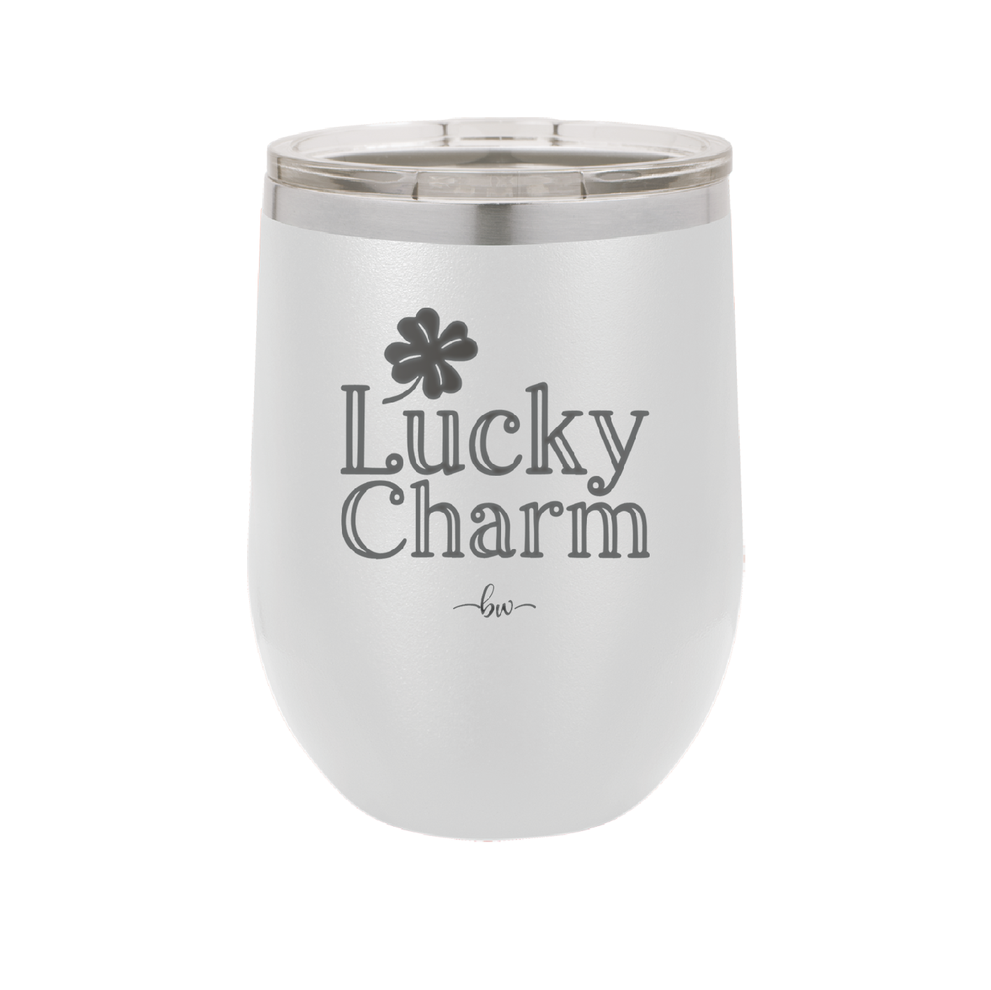 Lucky Charm - Laser Engraved Stainless Steel Drinkware - 1794 -