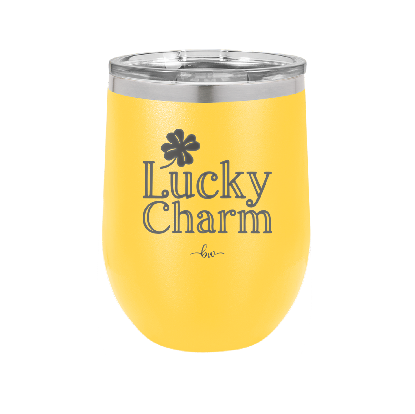 Lucky Charm - Laser Engraved Stainless Steel Drinkware - 1794 -
