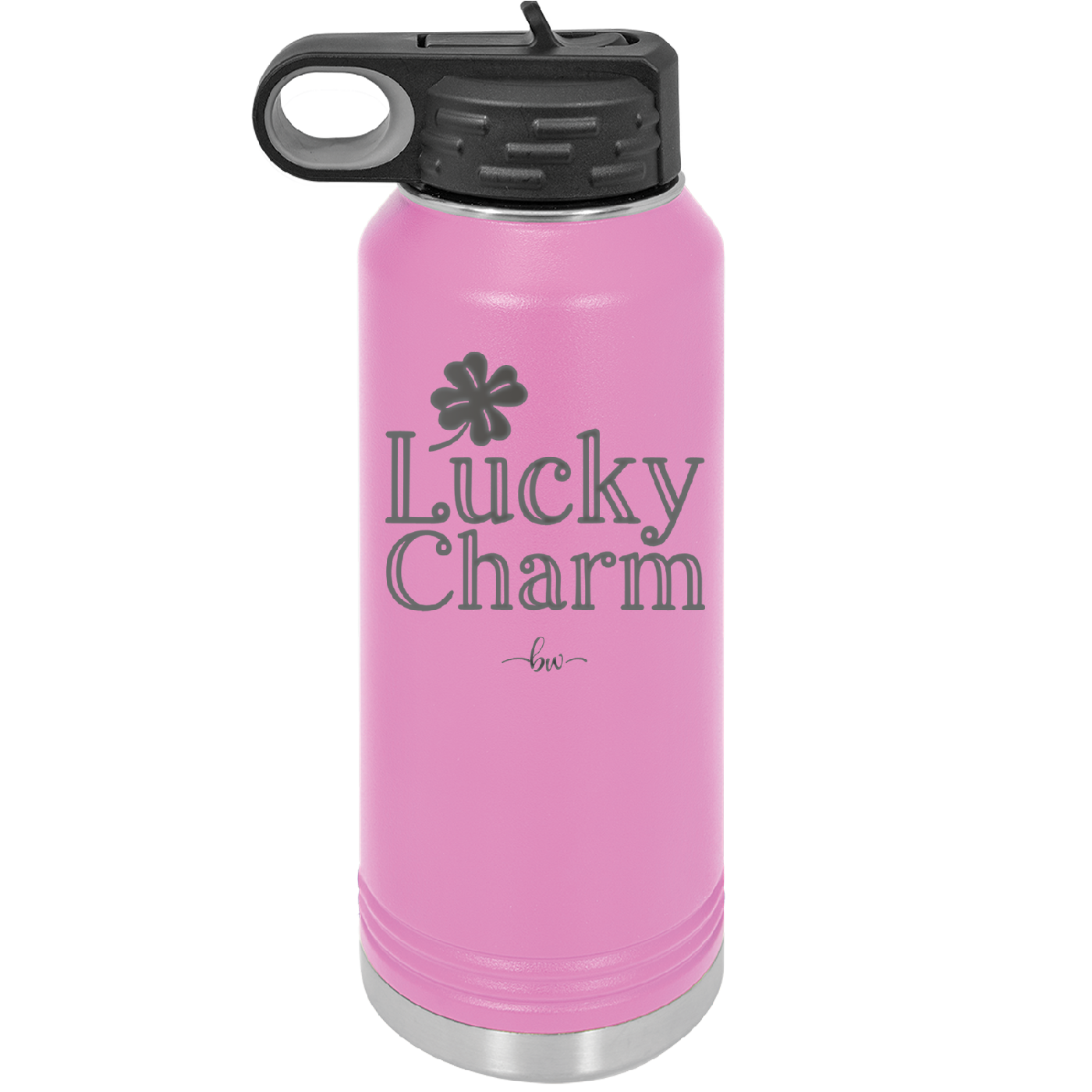 Lucky Charm - Laser Engraved Stainless Steel Drinkware - 1794 -