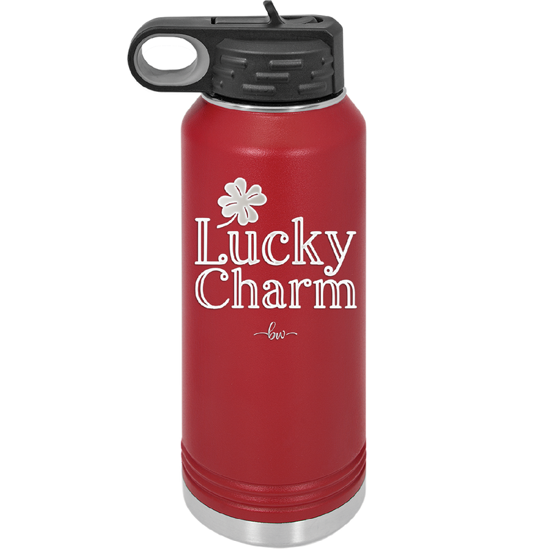 Lucky Charm - Laser Engraved Stainless Steel Drinkware - 1794 -