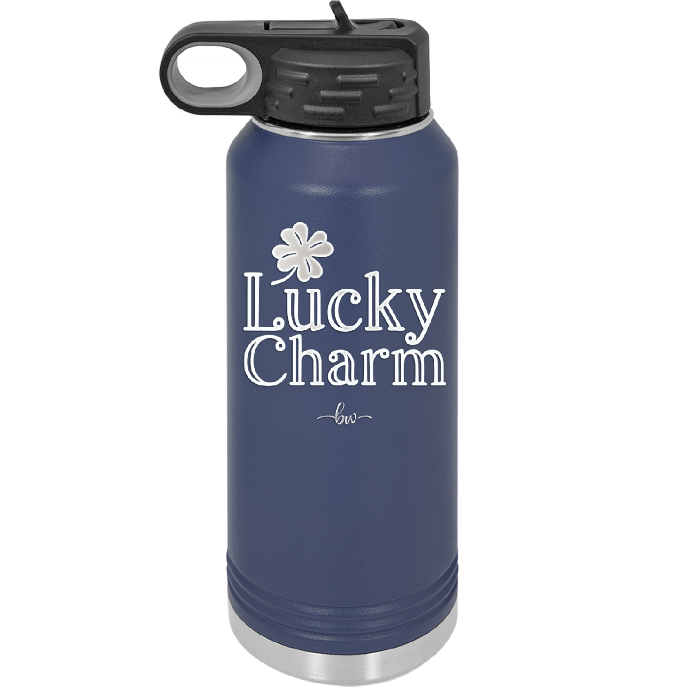 Lucky Charm - Laser Engraved Stainless Steel Drinkware - 1794 -