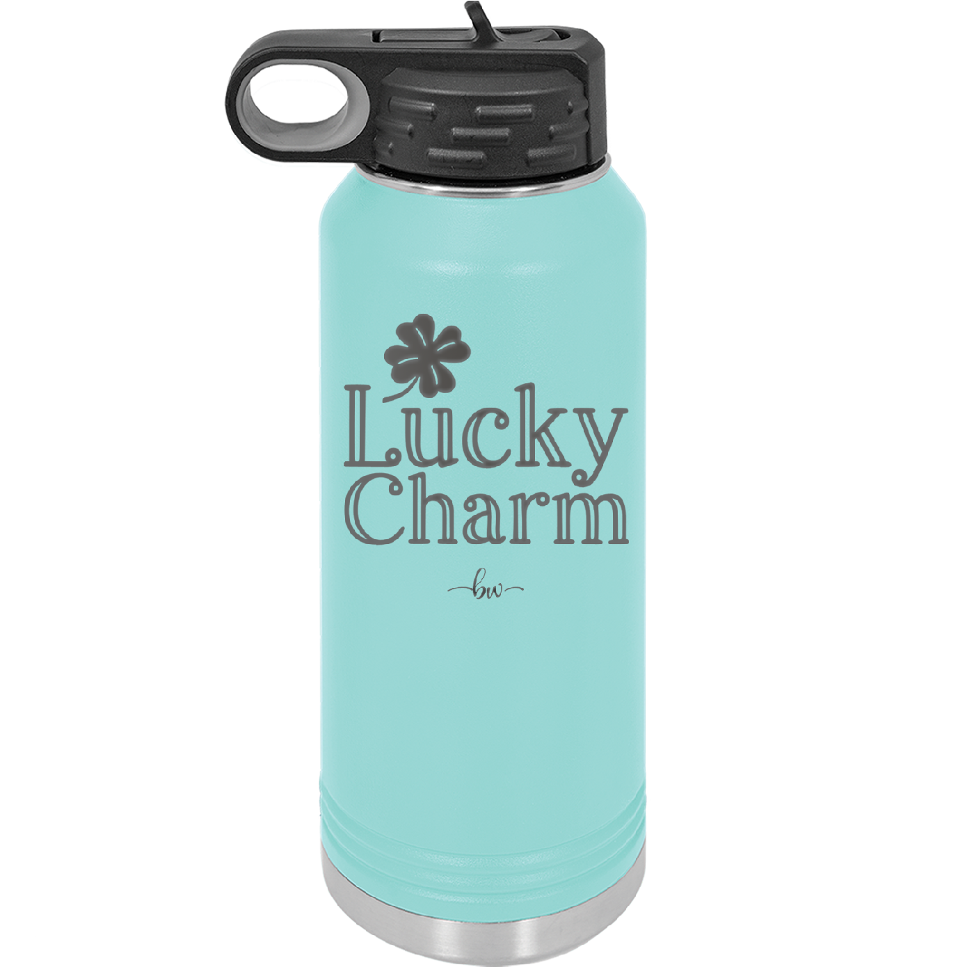 Lucky Charm - Laser Engraved Stainless Steel Drinkware - 1794 -