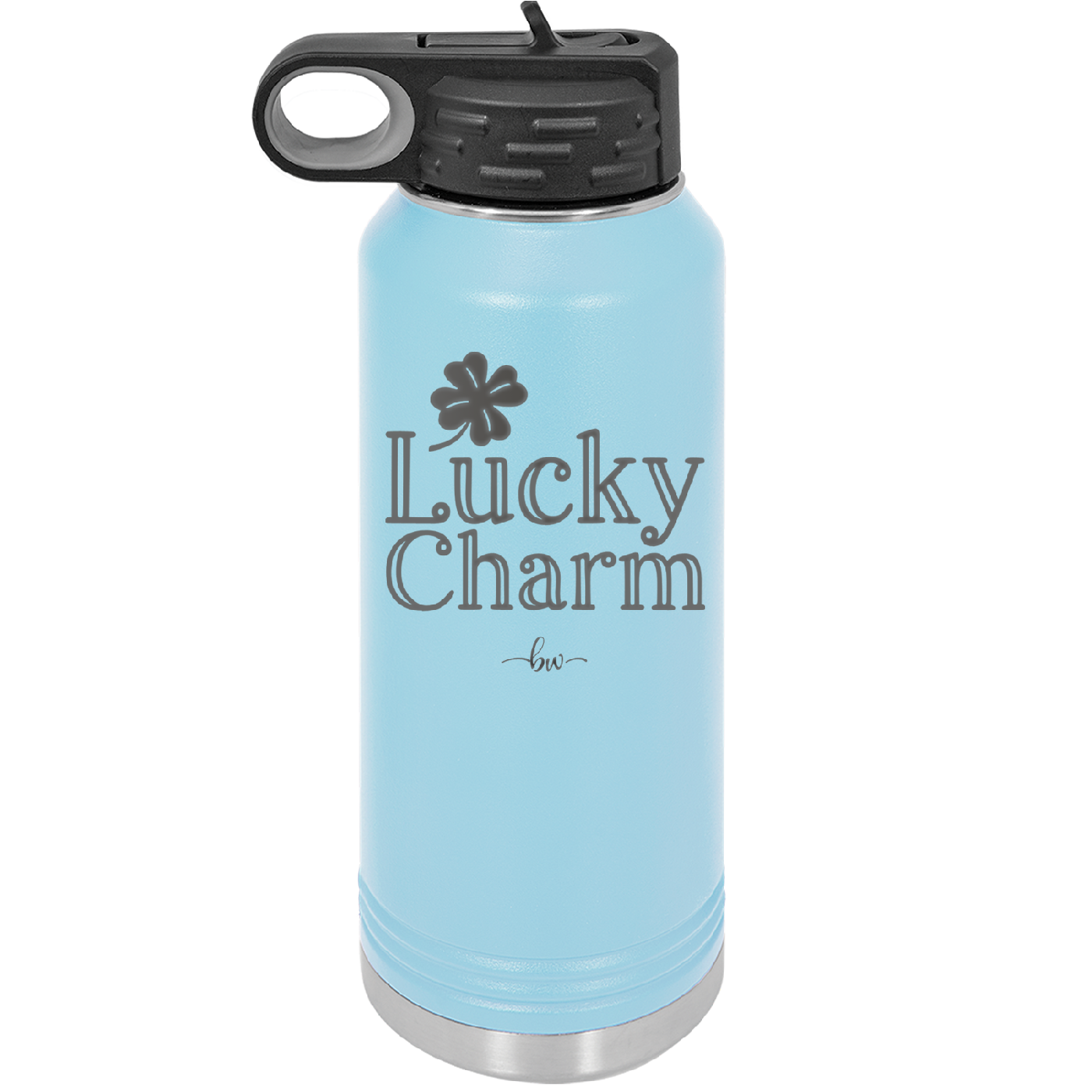 Lucky Charm - Laser Engraved Stainless Steel Drinkware - 1794 -