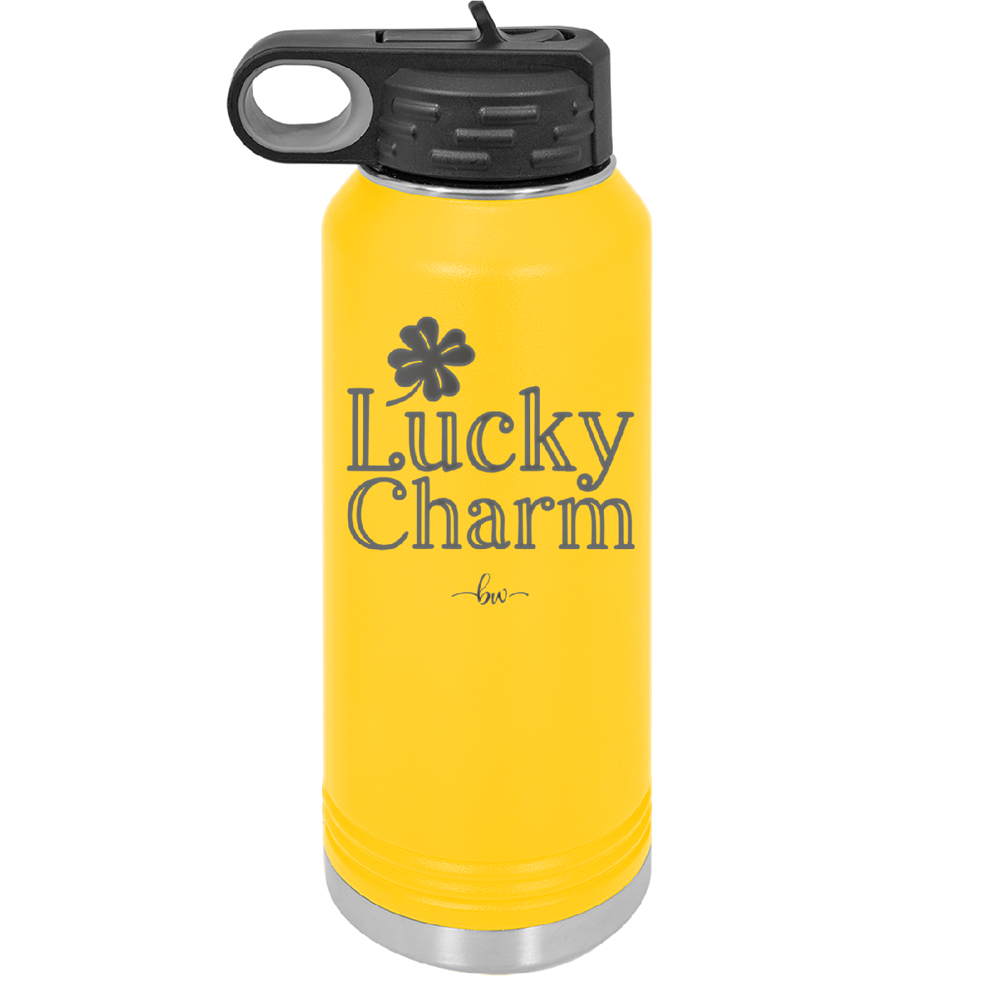 Lucky Charm - Laser Engraved Stainless Steel Drinkware - 1794 -