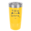Follow Your Shamrock - Laser Engraved Stainless Steel Drinkware - 1797 -