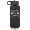 Follow Your Shamrock - Laser Engraved Stainless Steel Drinkware - 1797 -