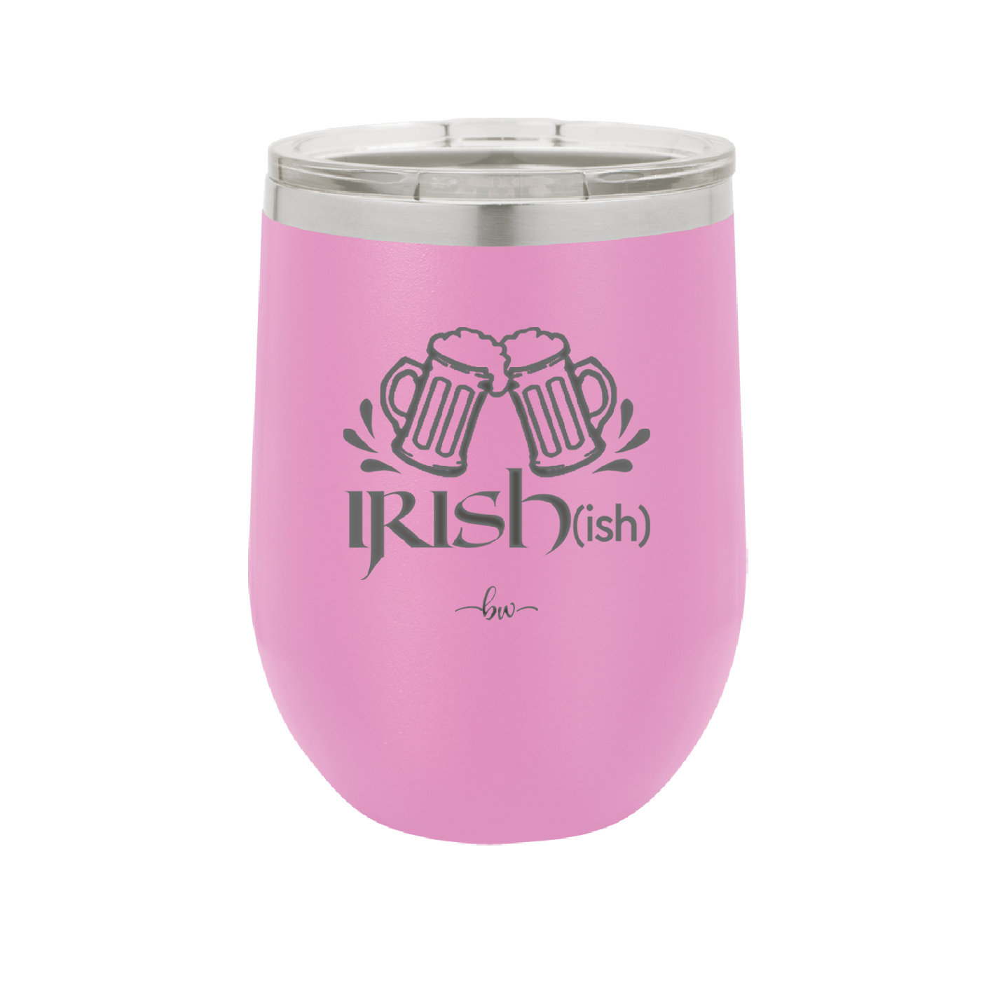 Irish ish - Laser Engraved Stainless Steel Drinkware - 1804 -