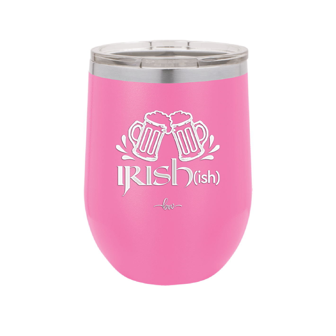 Irish ish - Laser Engraved Stainless Steel Drinkware - 1804 -