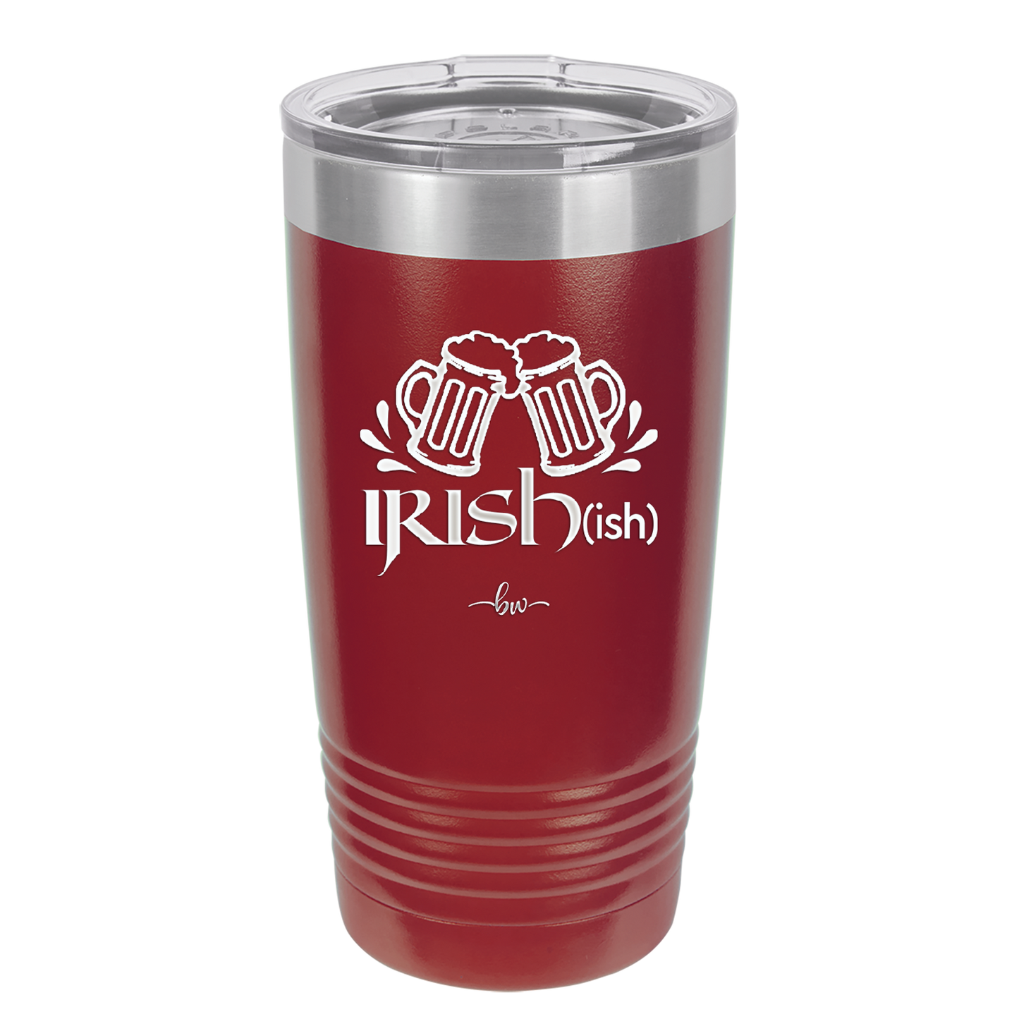 Irish ish - Laser Engraved Stainless Steel Drinkware - 1804 -