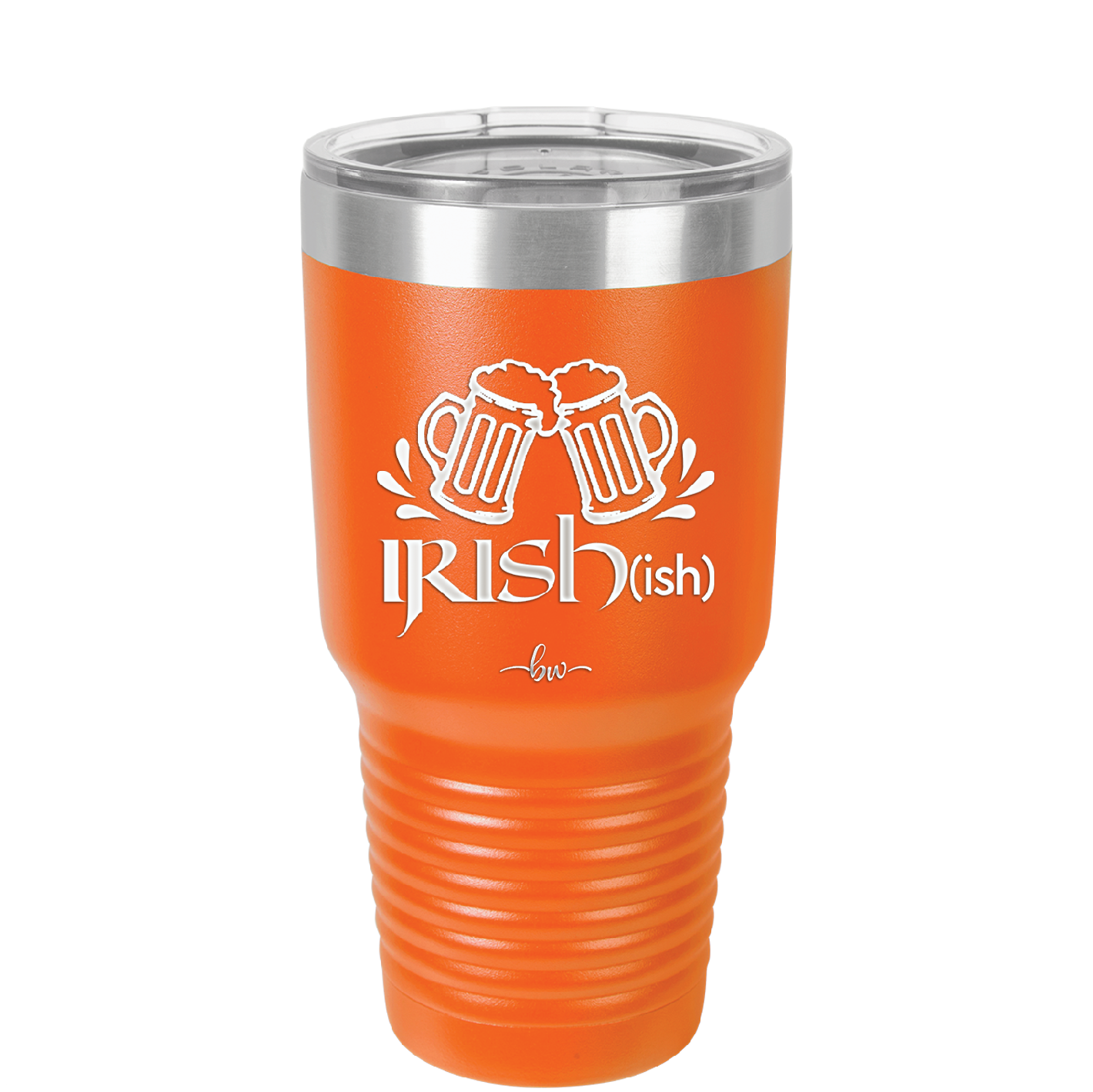 Irish ish - Laser Engraved Stainless Steel Drinkware - 1804 -