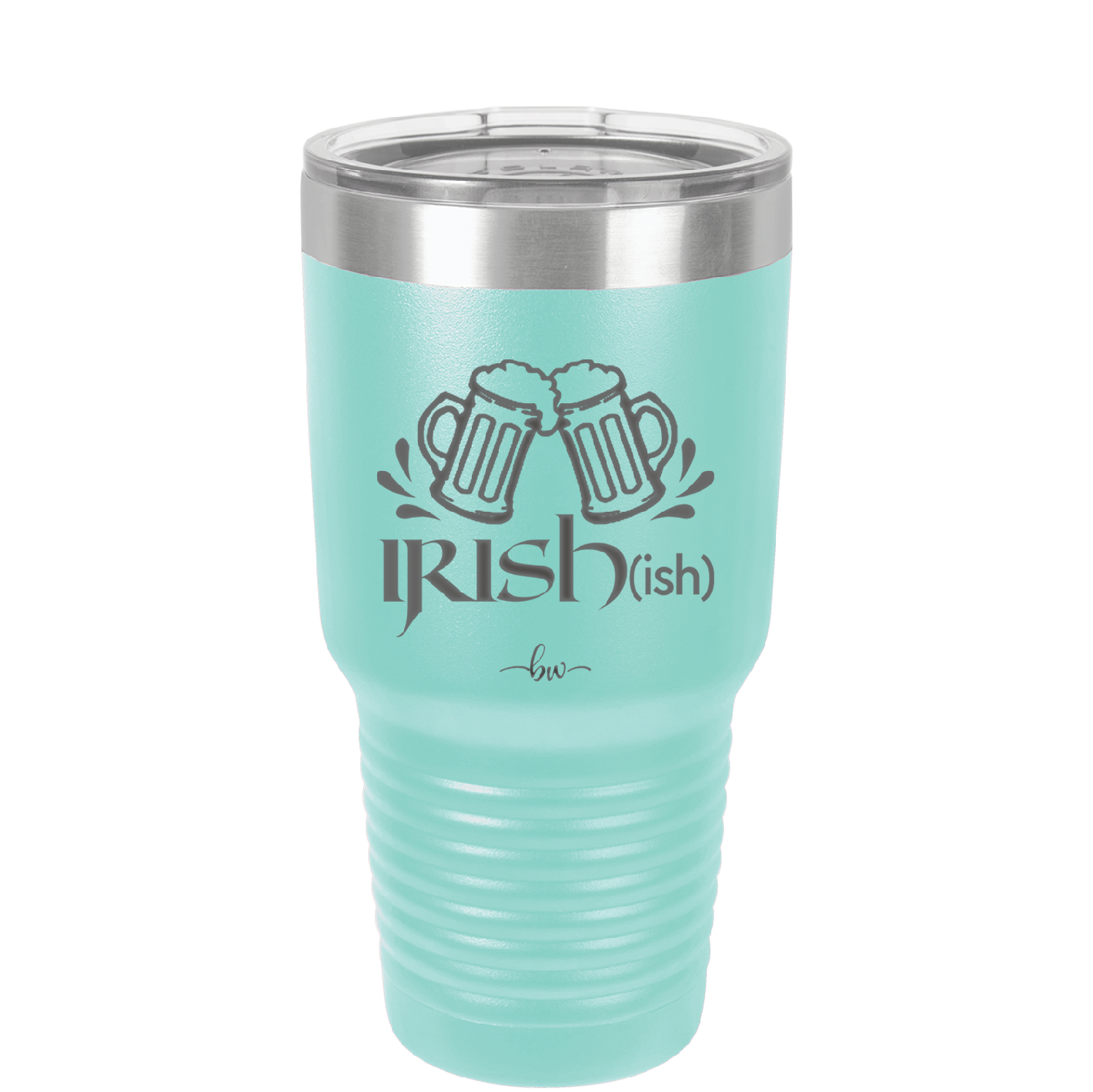 Irish ish - Laser Engraved Stainless Steel Drinkware - 1804 -